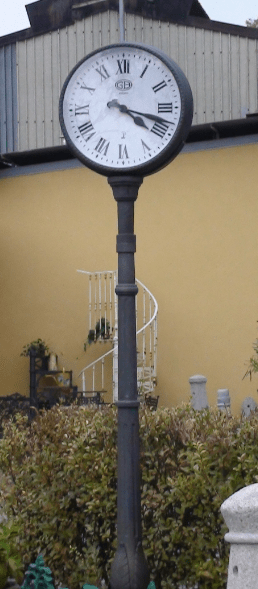 outdoor clock