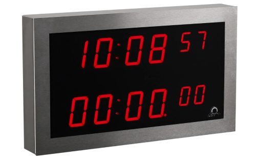 LED laikrodis baseinams