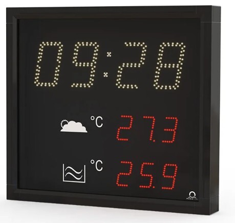 lauko LED laikrodis DT